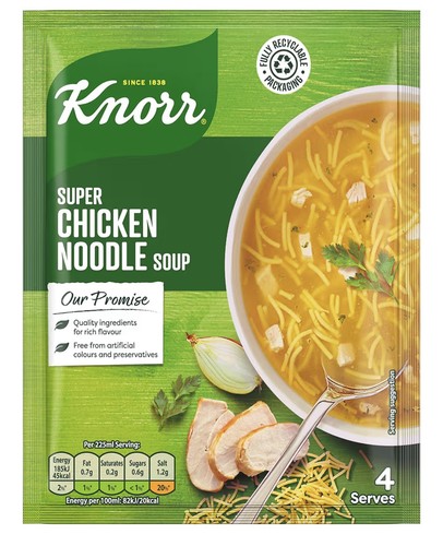 Knorr super chicken - chicken, noodle