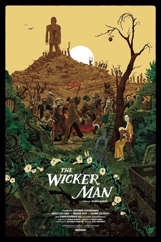 The wicker man movie poster - man,