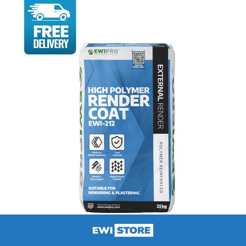 High polymer render coat - polymer,