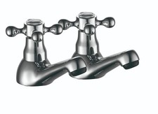 Basin Pillar Taps – Chrome |