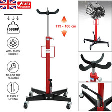 Transmission Jack 0.5T Heavy Duty Hydraulic Gearbox Auto Part Lifter Hoist Stand