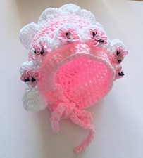 Romany Spanish pink Bonnet