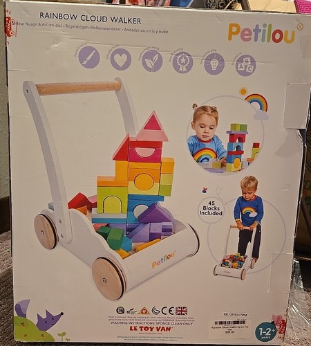 Toy van petilou rainbow - -,
