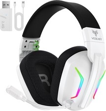 WESEARY Gaming Headset for PS4, PS5 & PC Bluetooth