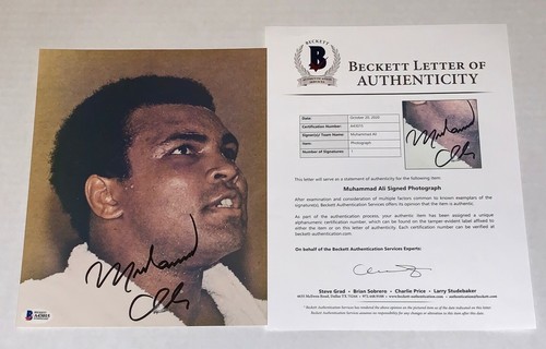 Muhammad ali signed boxing - ali,