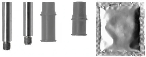 Brake caliper guide kit