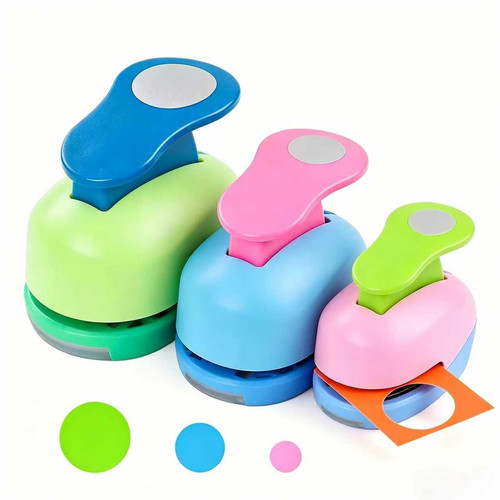 Circle punch pack paper - punch,