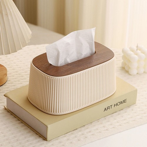 Tissue box with lid - box, case