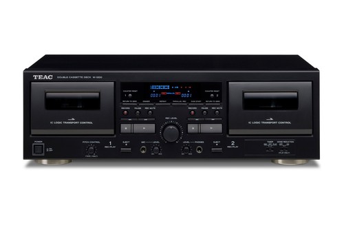 Teac twin cassette deck w1200 - deck,