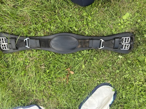 Fss leather dressage girth - leather, 30
