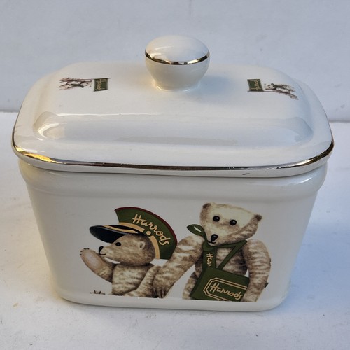 Harrods vintage ceramic lidded - harrods,