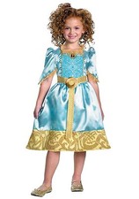 OFFICIAL DISNEY PIXAR BRAVE MERIDA CHILD HALLOWEEN COSTUME GIRLS MEDIUM 43600K