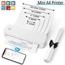 A4 Inkless Thermal Printer