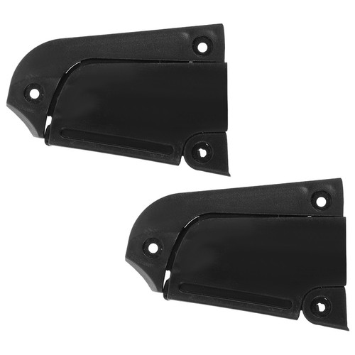Durable black metal guitar - black,