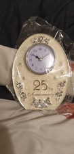 25th Wedding Anniversary Clock