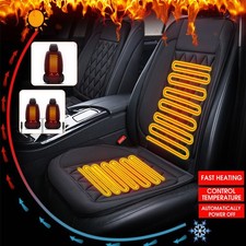 Heated Car Seat Pad 12V Auto Heating Cushion Comfortable Warmer Universal Fit UK