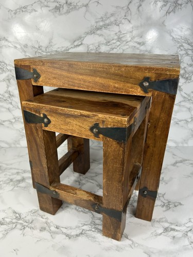 Nest set tables - tables, sheesham
