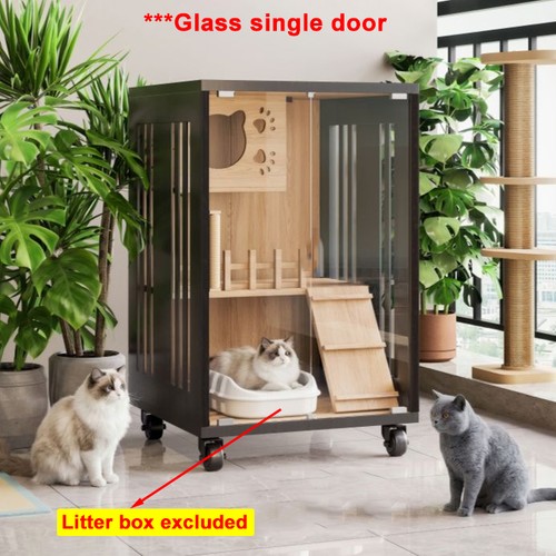 Modern cat house - house,