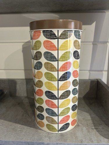 Orla kiely tall - tall, tin