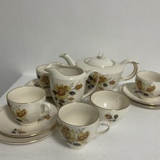 Royal Art Pottery Britannia Designs Tea Set Trios
