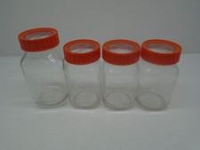 Ravenhead Kilner Glass Storage Jars 2 Different Sizes 20.5 17.5 x 3