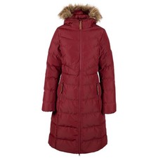 Trespass Audrey Long Hooded Womens Ladies Waterproof Parka Coat Padded Jacket