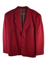 BURTON Red Blazer Jacket size Uk 40R Mens Casual Outdoors Outerwear