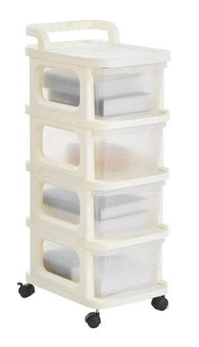 Tier storage trolley drawers - storage,