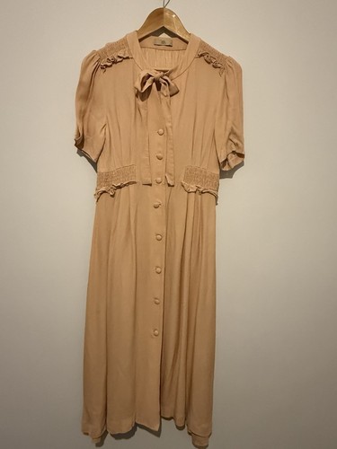 Orla kiely peach pink midi - orla,