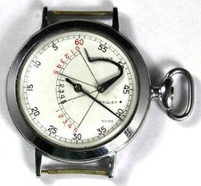Gallet 52mm Yachting Timer WRIST CONVERSION - RARE - Parts/Repair
