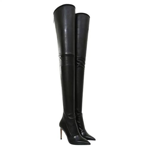 Balmain black leather - balmain,