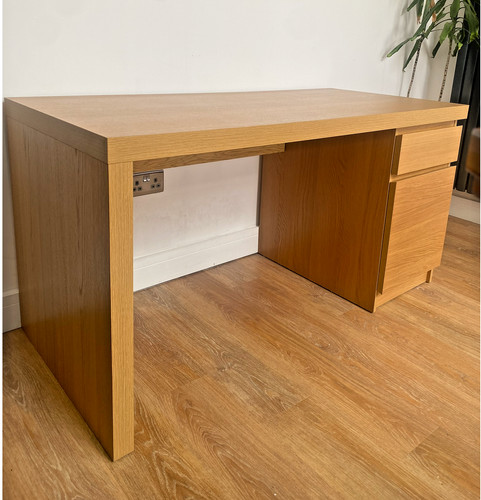 Ikea malm desk - desk,, veneer