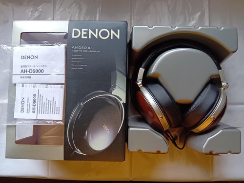 Denon d5000 headphones wood - ah-d5000,