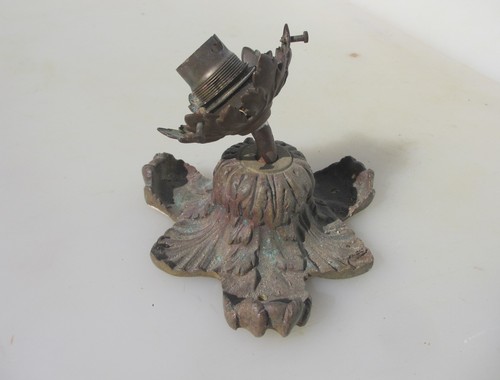 Antique brass ceiling light - brass,
