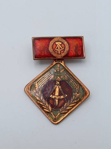 Vintage east german medal - east,