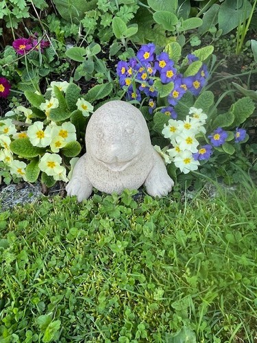 Mole garden ornament doorstop - mole,