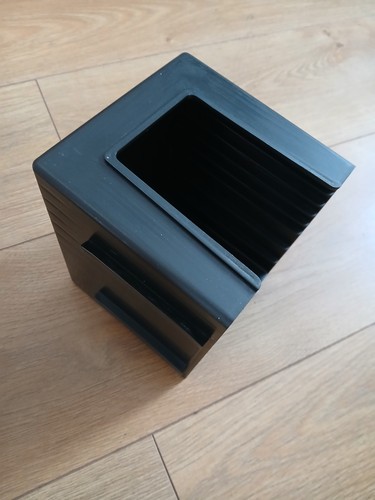 Storage rack black plastic - black,