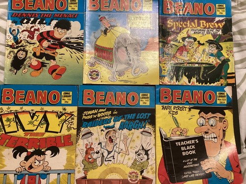 Beano library comics - x,