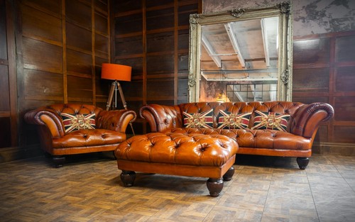 Tetrad oskar chesterfield tan - oskar,