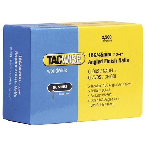 Tacwise 16g angled finish - tacwise,