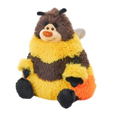 NEW WILD REPUBLIC SNUGGLELUVS 16" BUMBLE BEE PLUSH CUDDLY SOFT TOY TEDDY BEAR