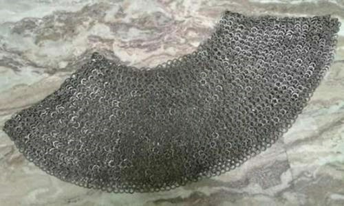 Medieval chainmail aventail - medieval,