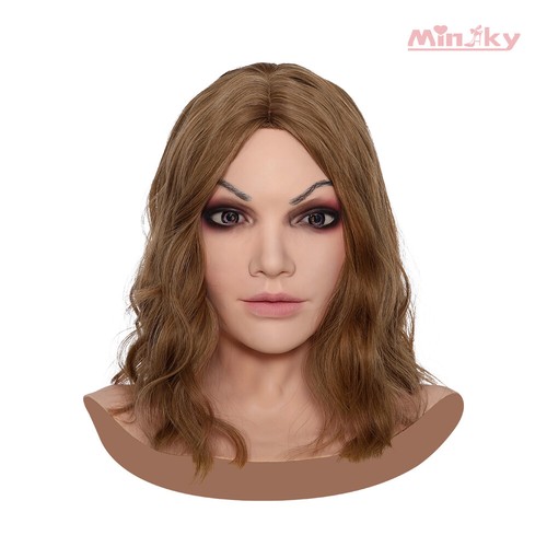 Silicone female realistic - silicone,
