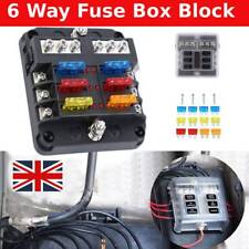 12V~32V Auto Car Power Distribution Board 6 Way Blade Fuse Box Block Holder UK