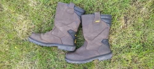Dewalt brown leather classic - brown,