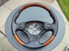 MG F or TF Walnut and leather steering wheel