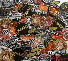 JOBLOT 20 BIKER MOTORCYCLE QUALITY IRON/SEW ON PATCHES