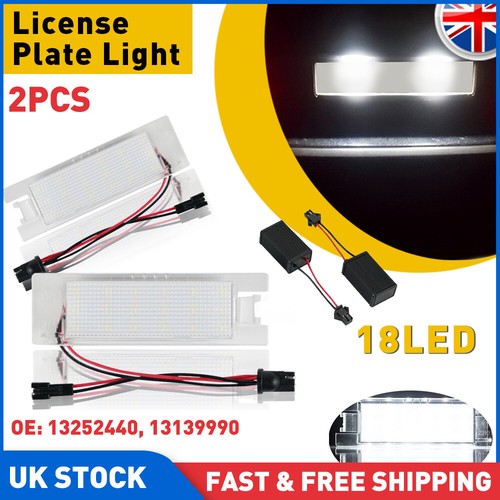 Led license number plate light - number,