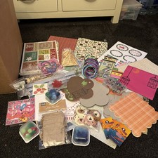 Craft Room Clear Out Large Bundle Of Card Making And Scrapbook 