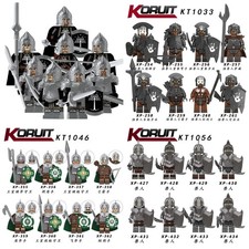 Lord Of The Rings Hobbit Custom Lego Toy Mini Figures Orc Elf Castle Knights